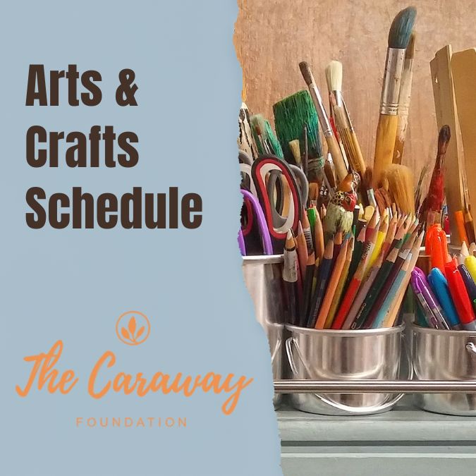 Arts & crafts schedule 2024