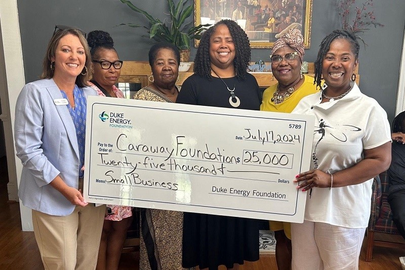 The Caraway Foundation receives grant to help small businesses.